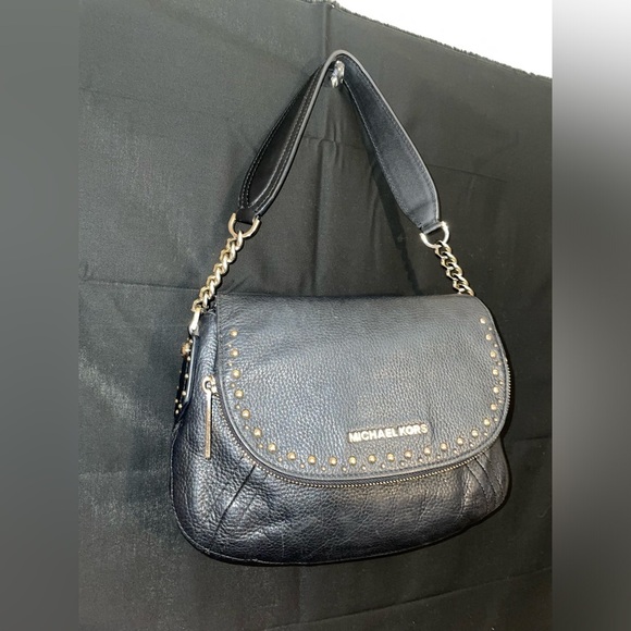 Michael Kors Aria Studded Medium Convertible Purse - Picture 4 of 13